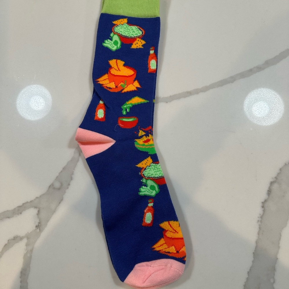 Colorful Patterned Men's Sock